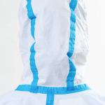 disposable coverall with tapes details