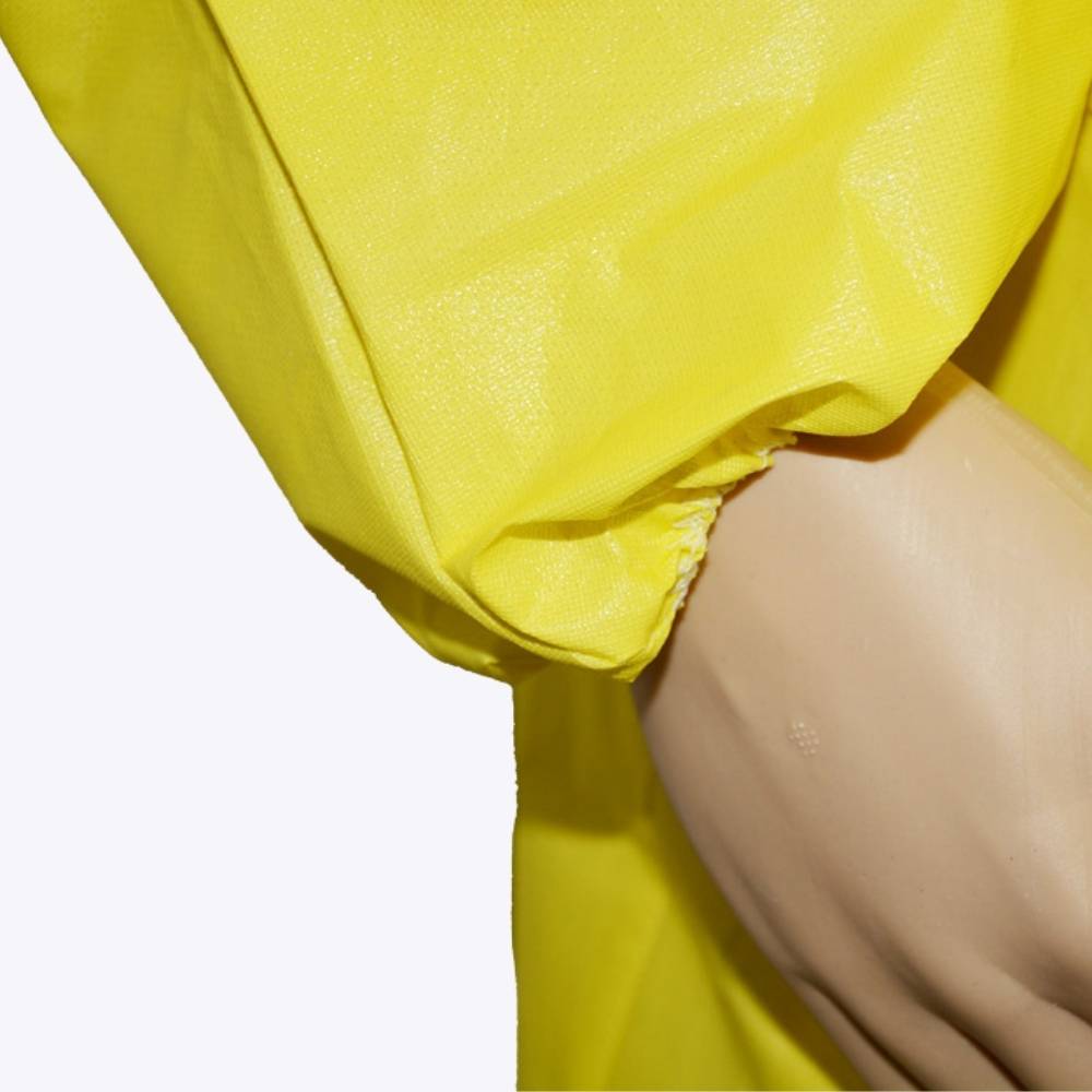 chemical disposable coverall Elastic cuffs