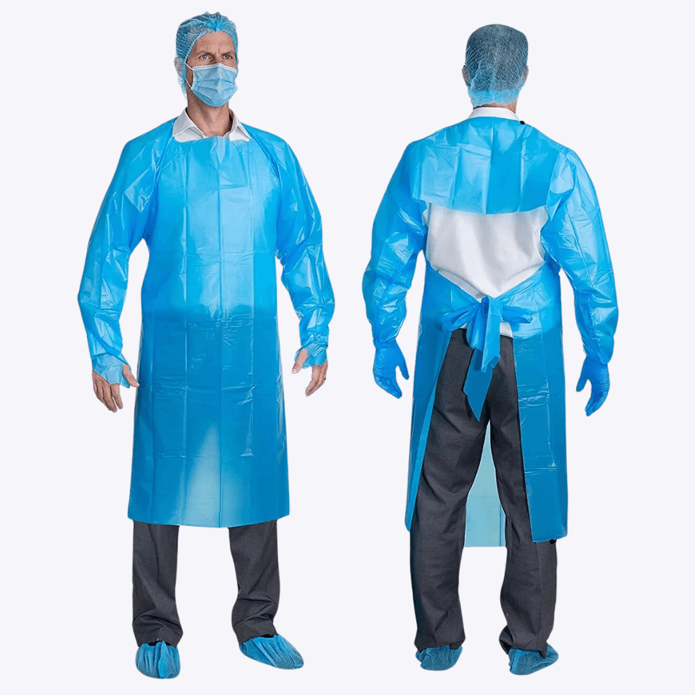 cpe disposable medical gown wholesale