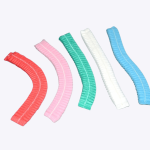 details of disposable bouffant caps