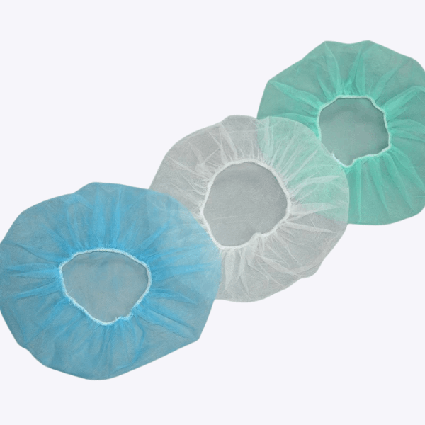 disposable banded bouffant surgical caps