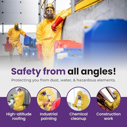 disposable chemical coverall provide safety from all angles