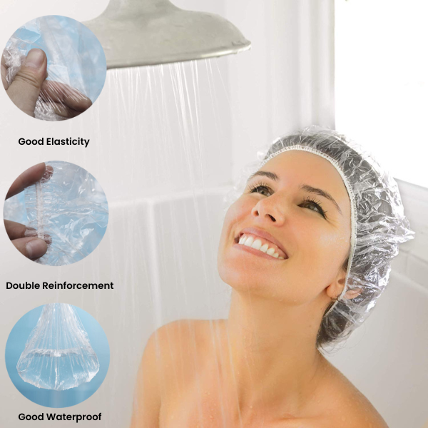 disposable shower cap details