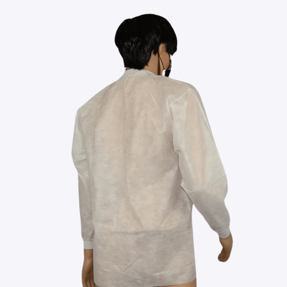 pp lab coat details