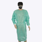 pp pe coating disposable isolation gowns