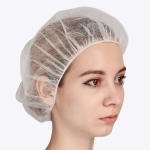 wholesale disposable bouffant caps white