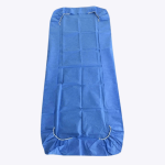 fitted sheet disposable blue