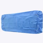 blue disposable fitted bed sheets