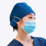 blue surgical caps for women & men