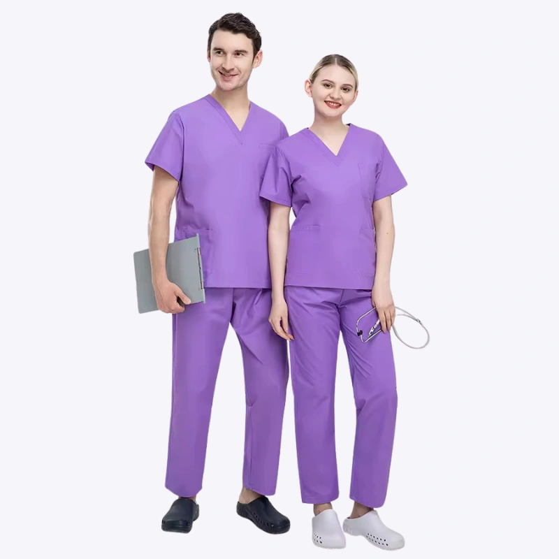 custom fashionable nurse scrubs from China supplier