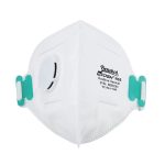 dust mask with exhalation valve