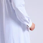 white short sleeve doctor coat
