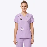 Custom Dental Medical Scrubs With Functional Shoulder Loop