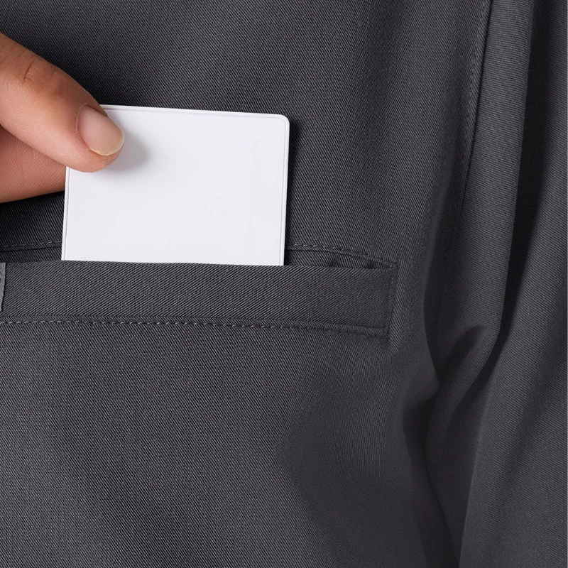 Large side pockets medical scrubs